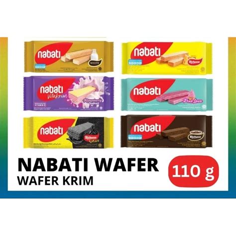 Jual Nabati Wafer Richeese All Varian Gr Shopee Indonesia