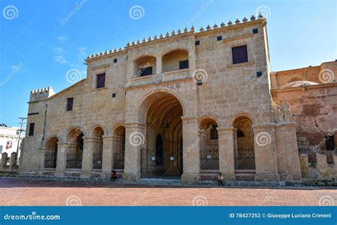 Columbus Park - Historical Landmark In Santo Domingo, Dominican Republic Stock Photo ...