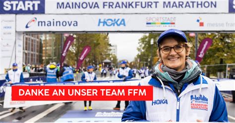 DANKE TEAM FFM Mainova Frankfurt Marathon