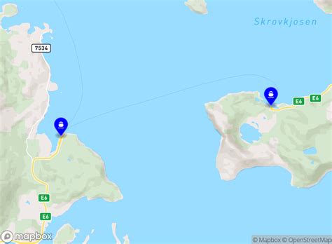 Fergerute for Bognes - Skarberget
