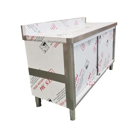 High Quality Restaurant Hotel Equipment Stainless Steel Kitchen Cabinet