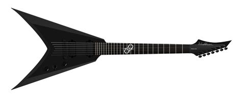 Washburn Px Solarv C Ola Englund Signature V String Carbon Black