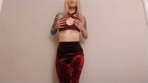 Astridluxe White Lace JOI Cum On My Tits