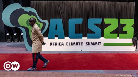 Ouverture Du Premier Sommet Africain Sur Le Climat Nairobi Dw