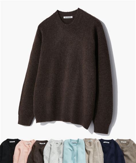 MUSINSA SUARE Daily Crewneck Knit Sweater 12 COLOR