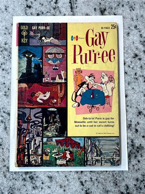 Gay Purr Ee Vg Gold Key Comic Book Silver Age Cartoon J Comic Books Silver