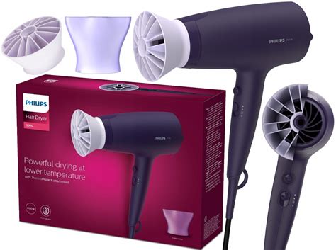 SUSZARKA DO WŁOSÓW PHILIPS THERMOPROTECT KONCENTRATOR DUŻA MOC 2100W