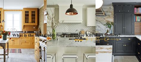 What is the Best Color for Farmhouse Kitchen Cabinets?