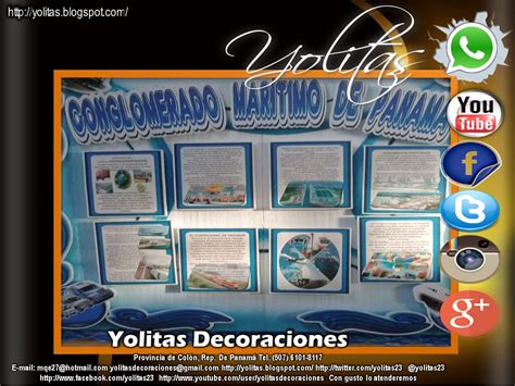 Yolitas Decoraciones Conglomerado Mar Timo De Panam Mural