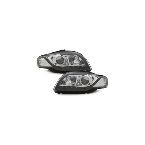 Phares Avec Feux Diurnes Audi A B Xenon Noir Swa Dgxbhid