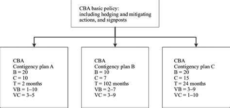 Example Of Adaptive Cost Benefit Analysis Cba Framework The