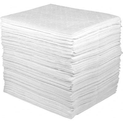 Oil Only Light Weight Sorbent Pads Gallon Capacity X