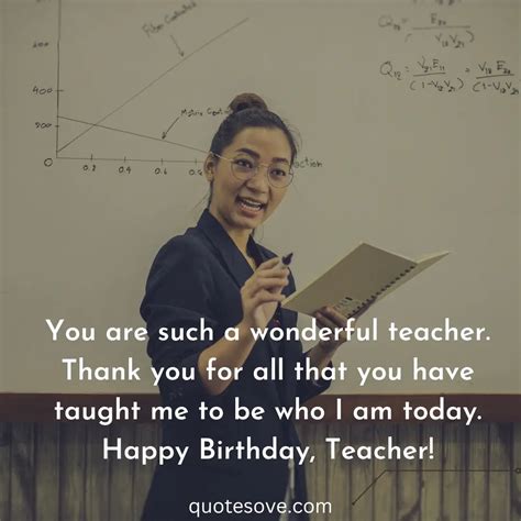 90+ Best Birthday Quotes For Teacher, Wishes, & Messages » QuoteSove