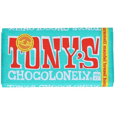 Tony S Chocolonely Vollmilchschokolade Karamell Mandel Brezel Honig