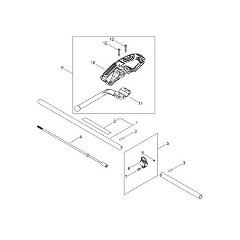 Main Pipe Handle For Echo Dsrm L Brushcutter L S Engineers