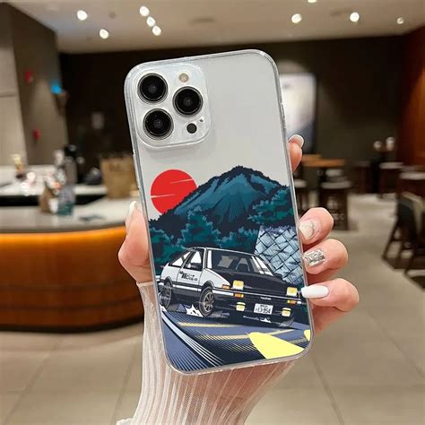 Jual Hot Japan Anime Initial D Phone Case For Iphone XS Pro Max Mini X XR