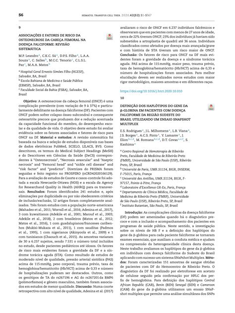 PDF ASSOCIAÇÕES E FATORES DE RISCO DA OSTEONECROSE DA CABEÇA FEMORAL