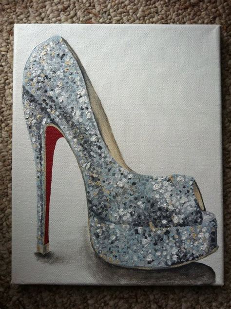 466 best images about shoe paintings on Pinterest