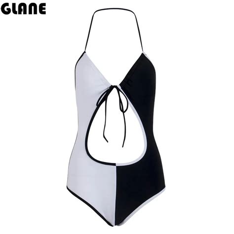 2018 New Arrival Swimsuit Strapless Bandeau Sexy Bikini Set Women Swimwear Black White Backless