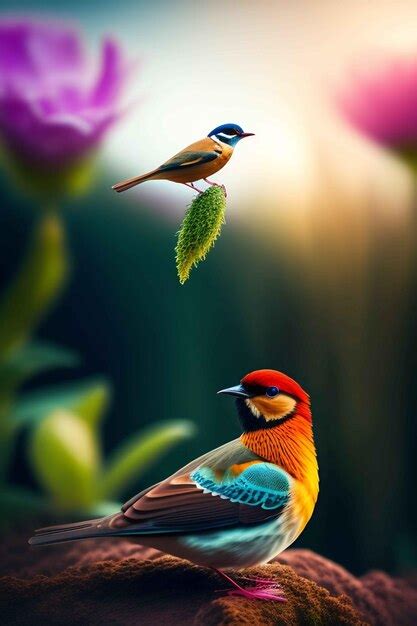 Premium Ai Image Photograph Of Dream Wild Life Bird In The Forest