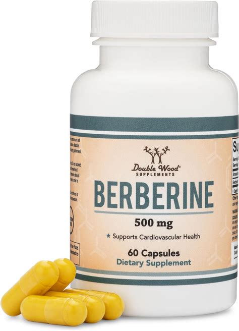 Amazon SOLARAY Berberine 500mg Berberine Supplement For A