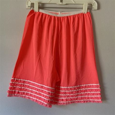 Vintage S Hot Pink Lingerie Slip Bloomers Depop