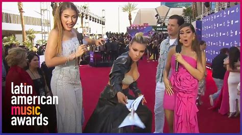 En Vivo Latin American Music Awards Alfombra Roja Live Youtube