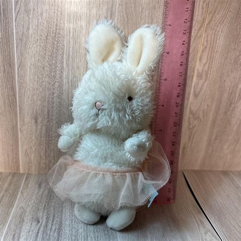 bunnies   bay blossom bunny tutu ballerina ballet plush toy girl