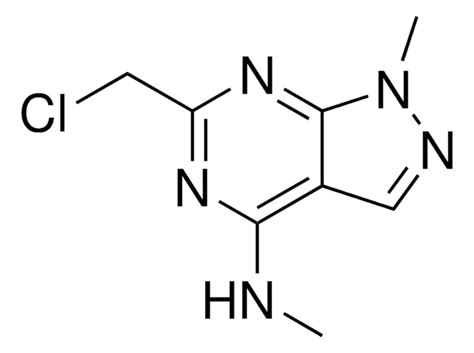 6 Chloromethyl N 1 Dimethyl 1H Pyrazolo 3 4 D Pyrimidin 4 Amine