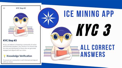 Ice Network KYC Step 3 Quiz Ice Mining App Quiz KYC Ice Network