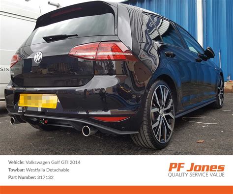 Volkswagen Golf Vii Hatchback Onwards Westfalia Detachable Towbar