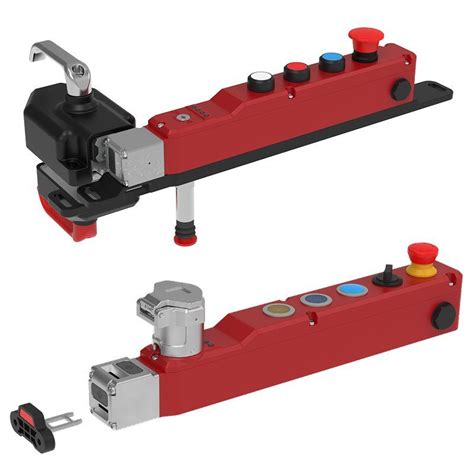solenoid controlled rfid safety interlock switches ossd machine
