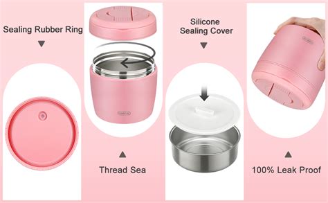Amazon Soup Thermo For Hot Food Adults 32OZ Lunch Containers Wide Mouth Hot Food Jar Vacuum