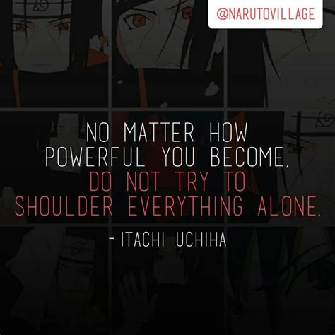 Pin by Keiyonna on Naruto | Itachi quotes, Anime quotes inspirational ...