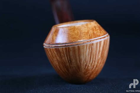 Nuttens Pipes Bent Rhodesian Grade Aaa Straight Grain Hand Made Gallery