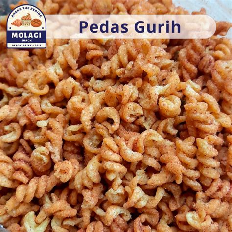 Jual Makaroni Spiral Pedas Makaroni Ulir Pedas Gurih Gram