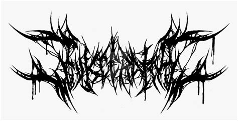 Metal Band Logo Png Black Metal Font Png Transparent Png