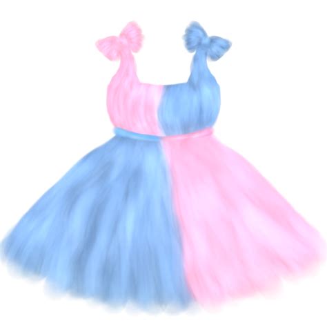 Cotton Candy Dress 👗 🍬🎀 Ibispaint