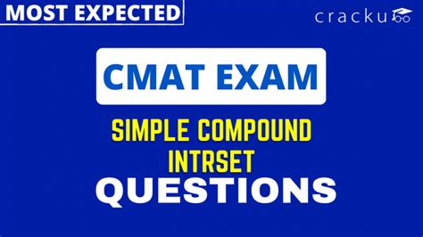 Simple And Compound Interest Questions For Cmat Cracku