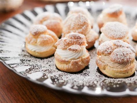 Vanilla And Coffee Cream Puffs Recipe Valerie Bertinelli Food Network