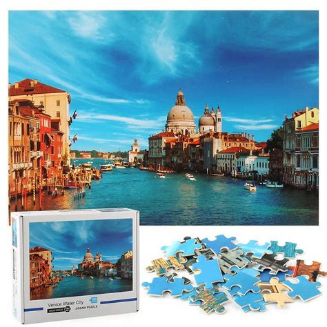 Jigsaw Puzzles for Adults 1000 Pieces Venice Italy Thick Sturdy Precise ...