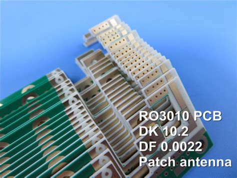 Rogers RO3010 RF Printed Circuit Board 2 Layer Rogers 3010 50mil 1 27mm