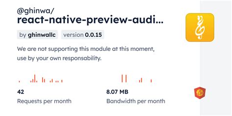 Ghinwa React Native Preview Audio Player Cdn By Jsdelivr A Cdn For