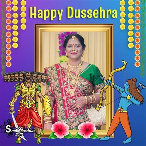 Dussehra Creative Photo Frames Smitcreation