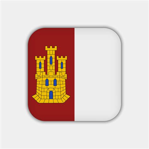 Castilla La Mancha flag, autonomous community of Spain. Vector illustration. 13431001 Vector Art ...