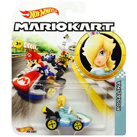 Hot Wheels Mario Kart Rosalina Diecast Car Standard Kart