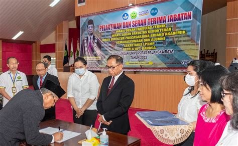 Rektor Lantik Wakil Dekan Fakultas Teknik Dan Kedokteran Universitas