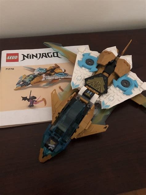 Lego Ninjago Zane S Golden Dragon Jet Jet Only No Minifigures