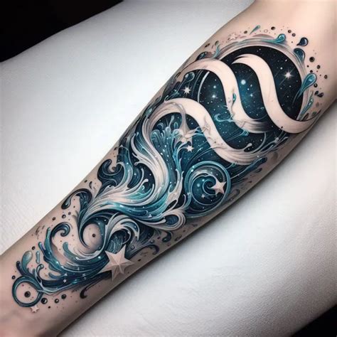 30 Stunning Aquarius Tattoo Ideas: Meanings & Symbolisms Unveiled 🌊