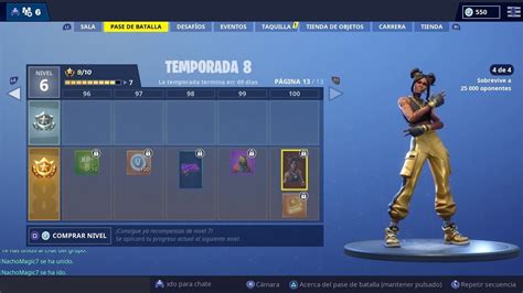 Asi Es El Nuevo Pase De Batalla Temporada 8 Fortnite 1 Youtube